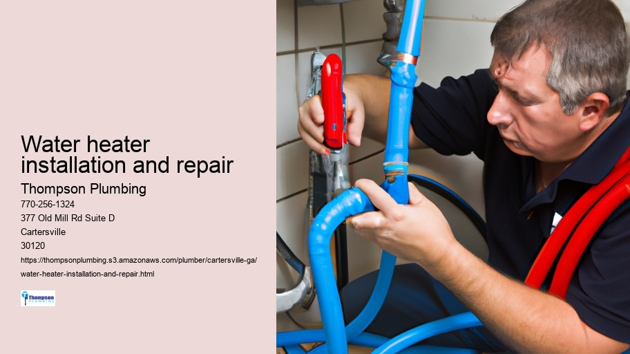 Water heater installation and repair